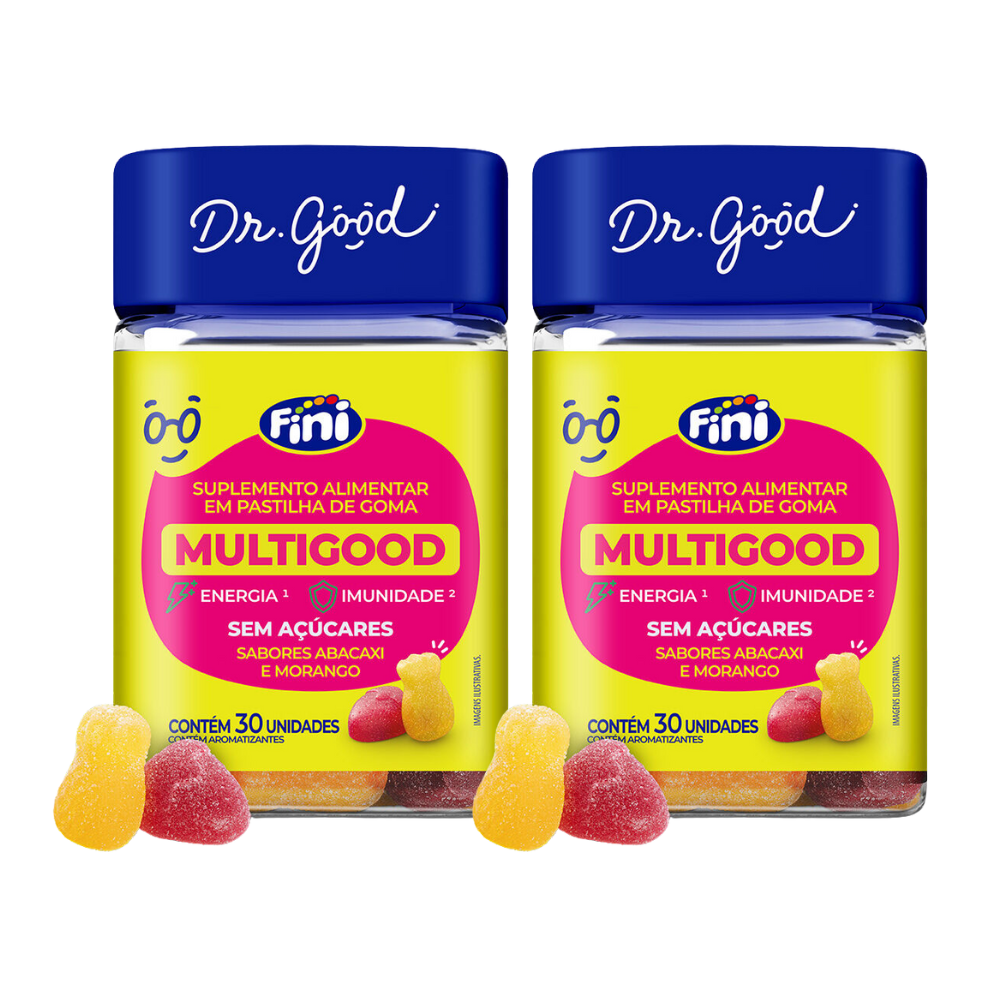 02 Frascos Multigood - 30 unidades