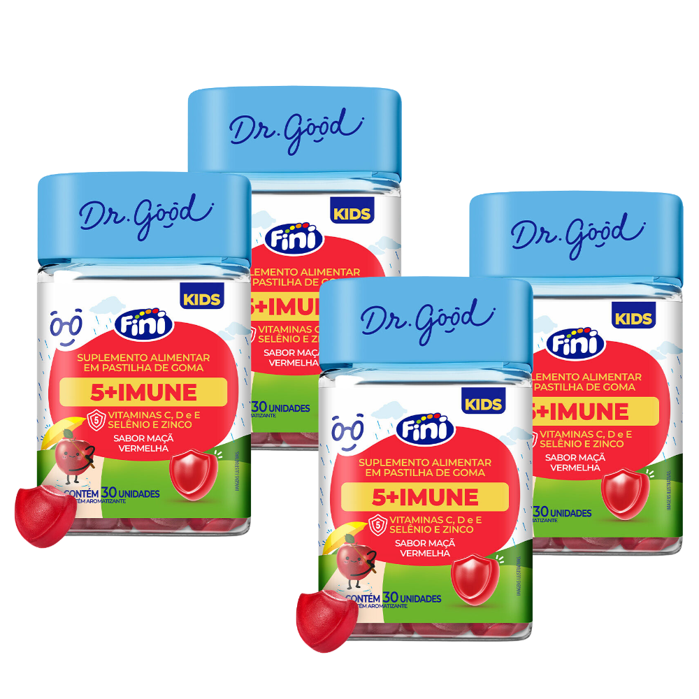 04 Frascos Imune Kids - 30 unidades