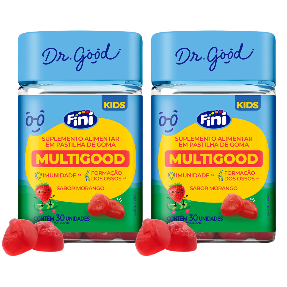 02 Fracos Multigood Kids - 30 unidades