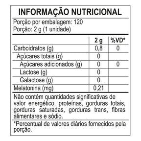 Melatonina 120 Unidades